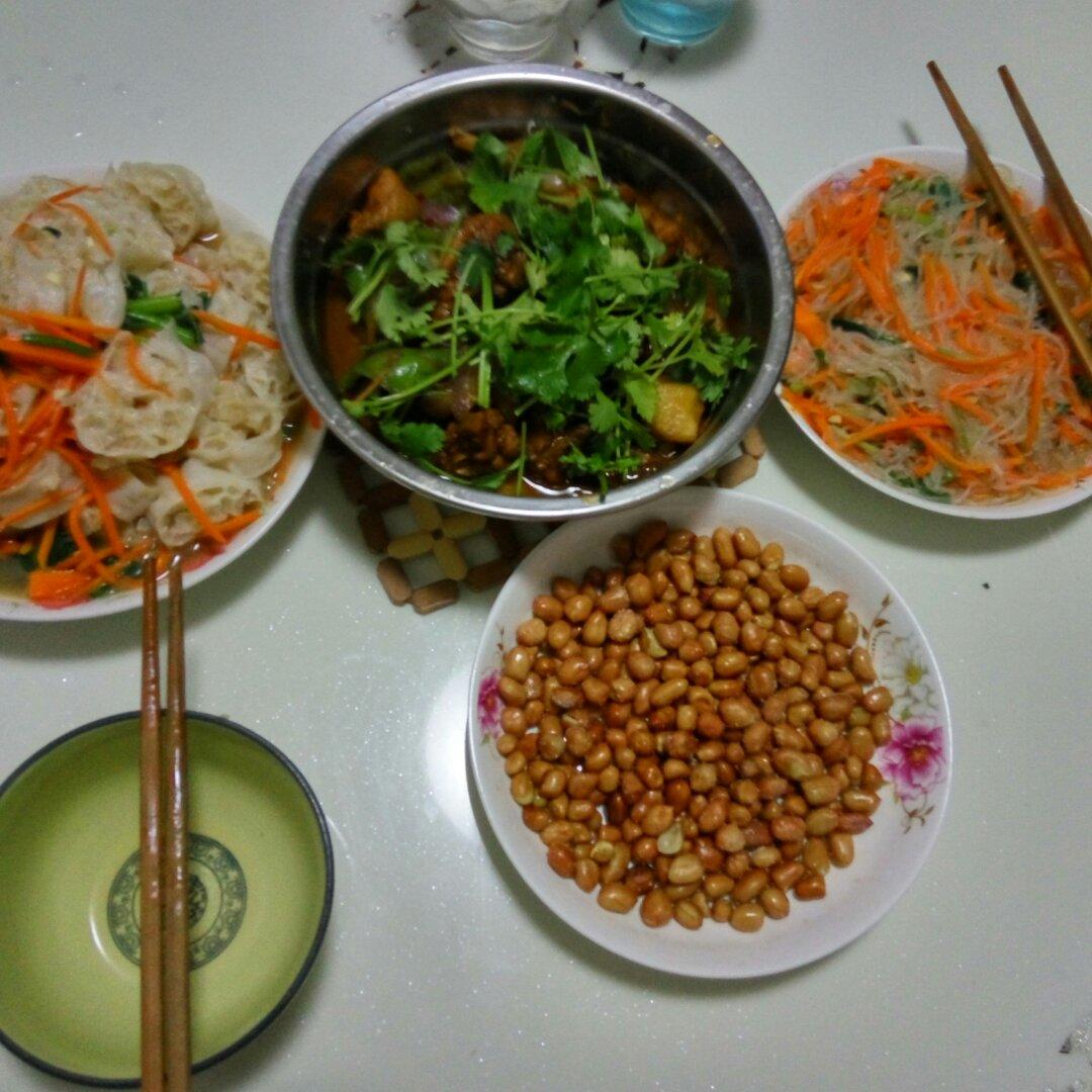 微波炸花生