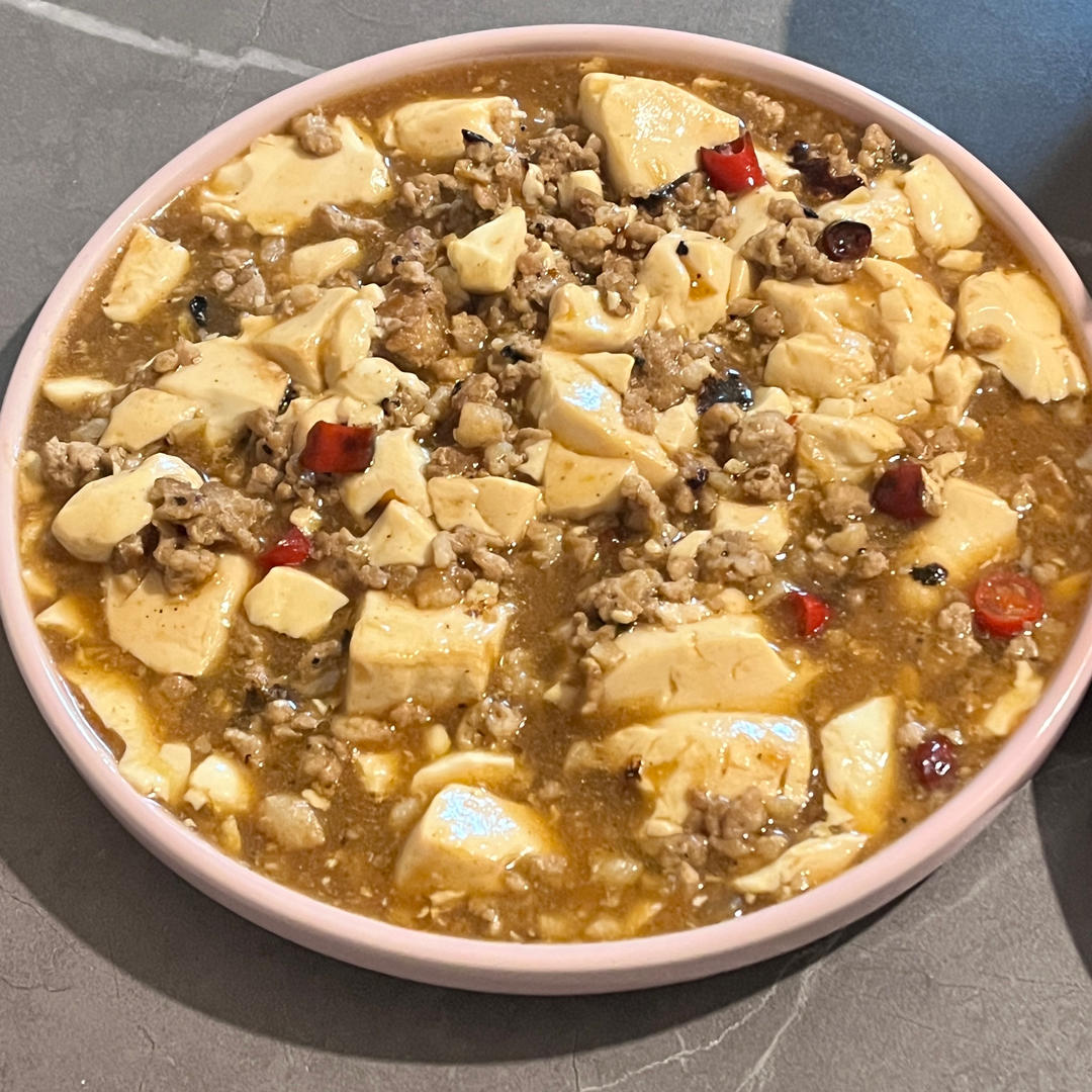 肉末嫩豆腐｜嫩滑口感爽口！这道快手菜超级下饭！！（减脂少油版）