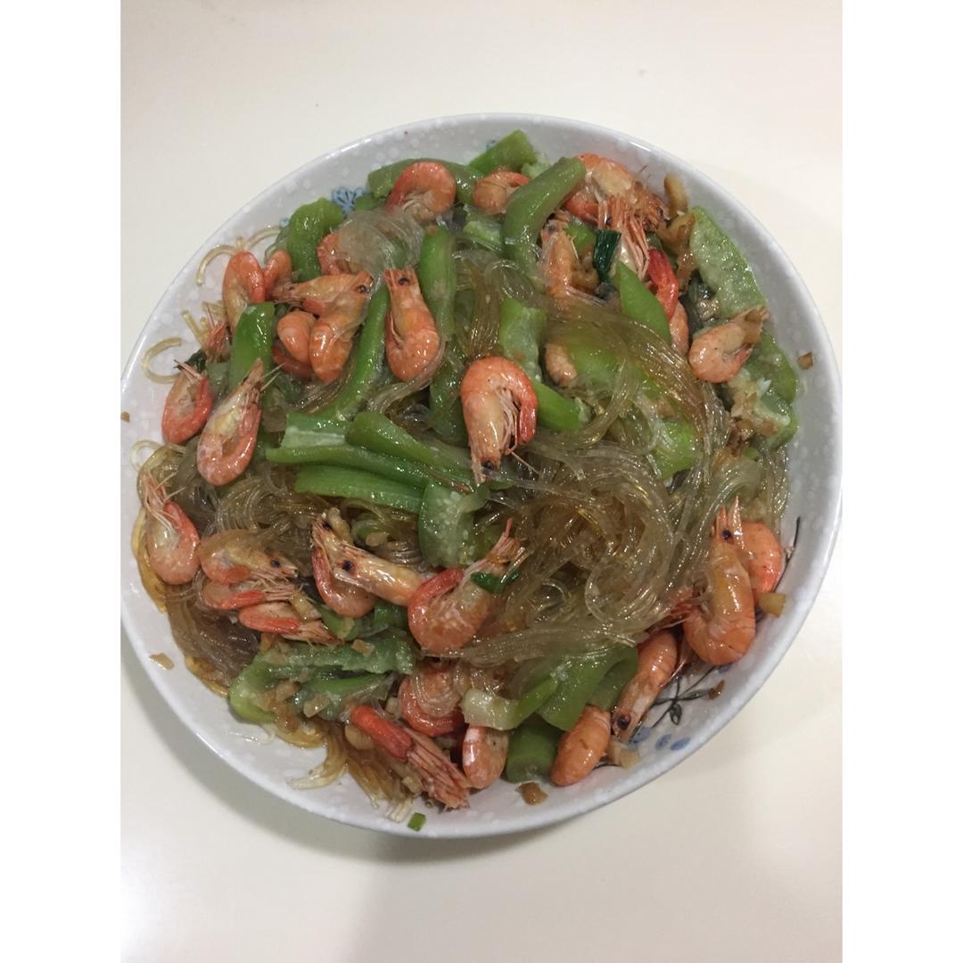 粉丝蒸丝瓜