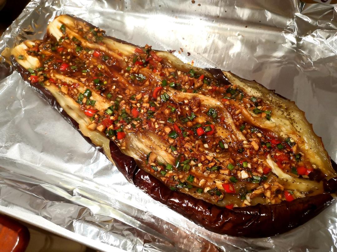 烤茄子（烤箱版）