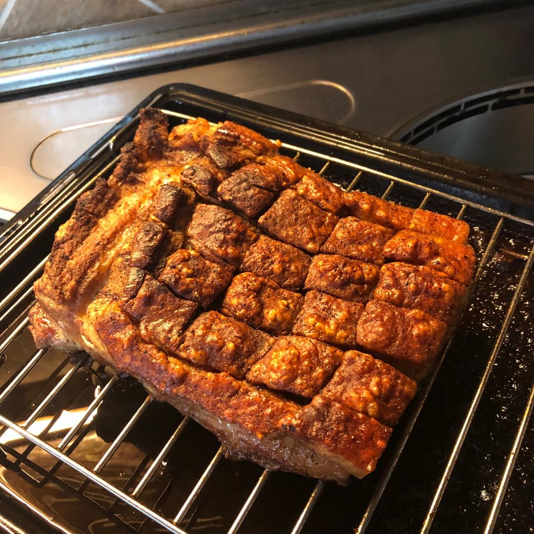 挪威邻居亲授-脆皮烤肉 烤猪五花肉（Ribbe)