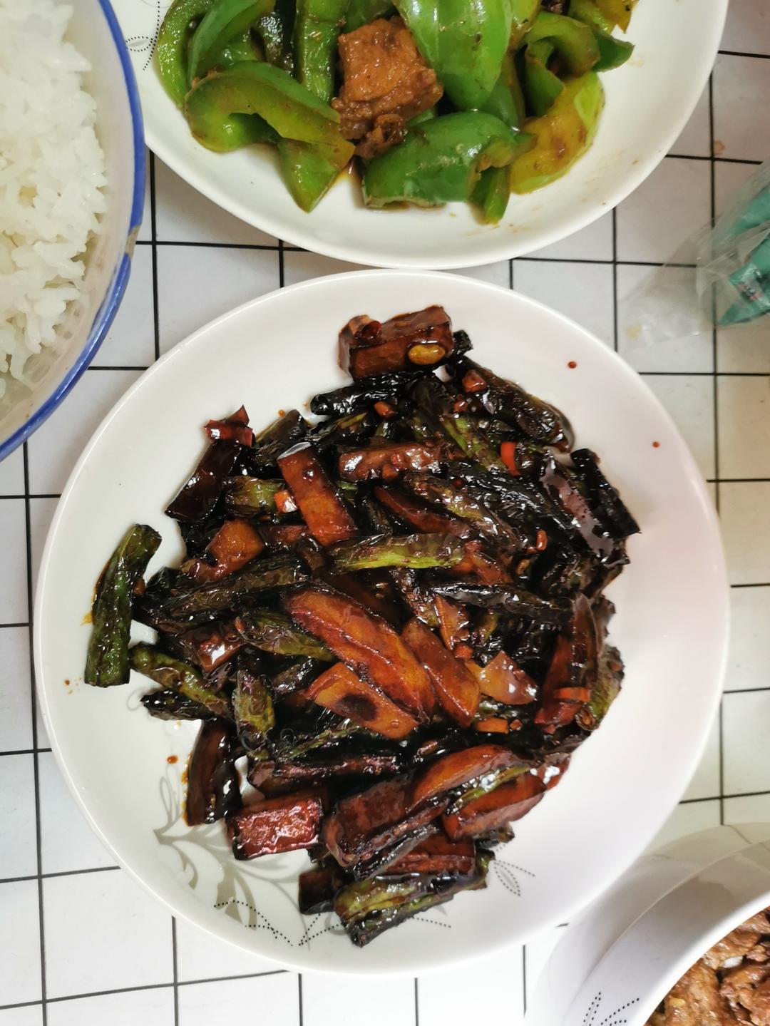干煸豆角土豆