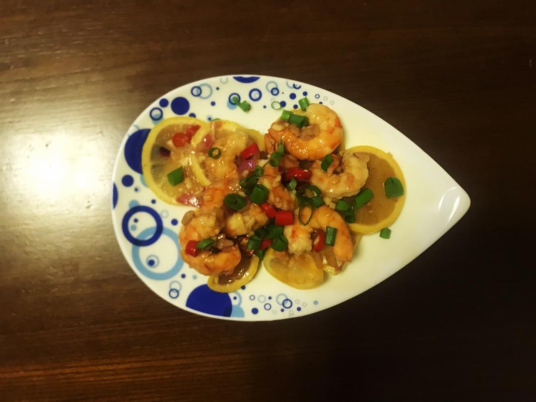 低脂不长胖，超好吃的柠檬酸辣虾，零失败！