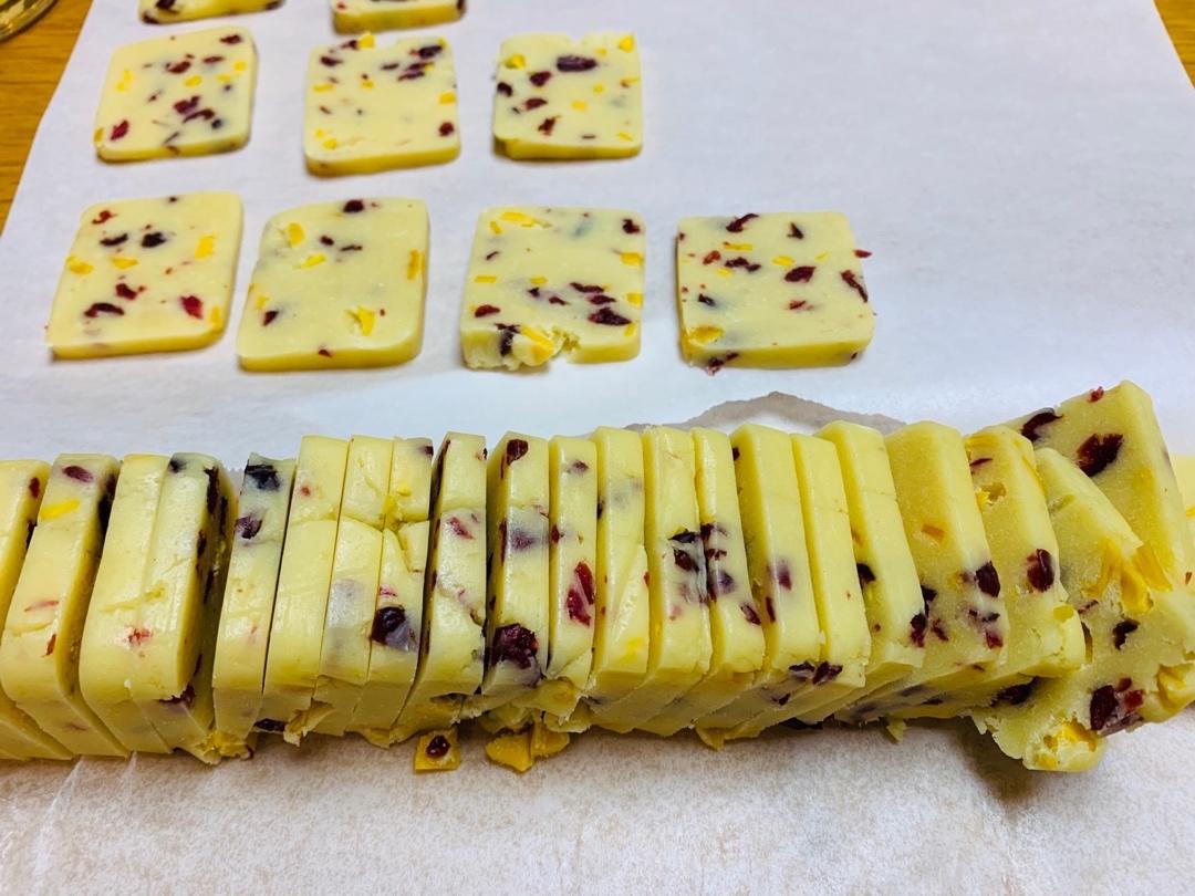 低糖少油版蔓越莓饼干