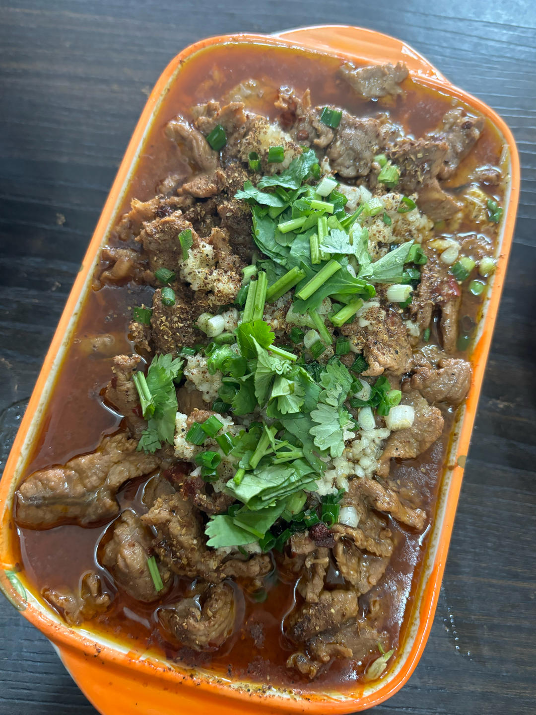 水煮牛肉（不辣少油健康版）