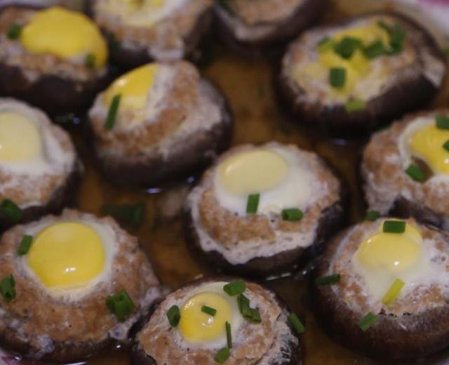 香菇肉沫蒸鹌鹑蛋的做法