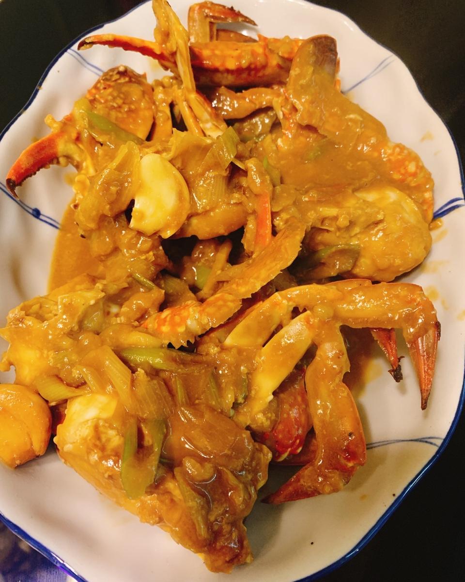 堂妈教你做酱爆螃蟹