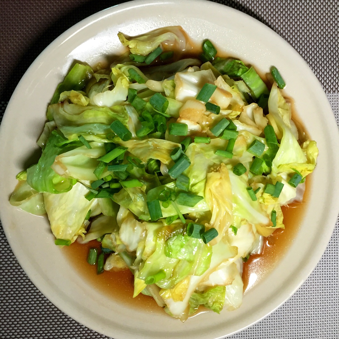 蚝油手撕包菜