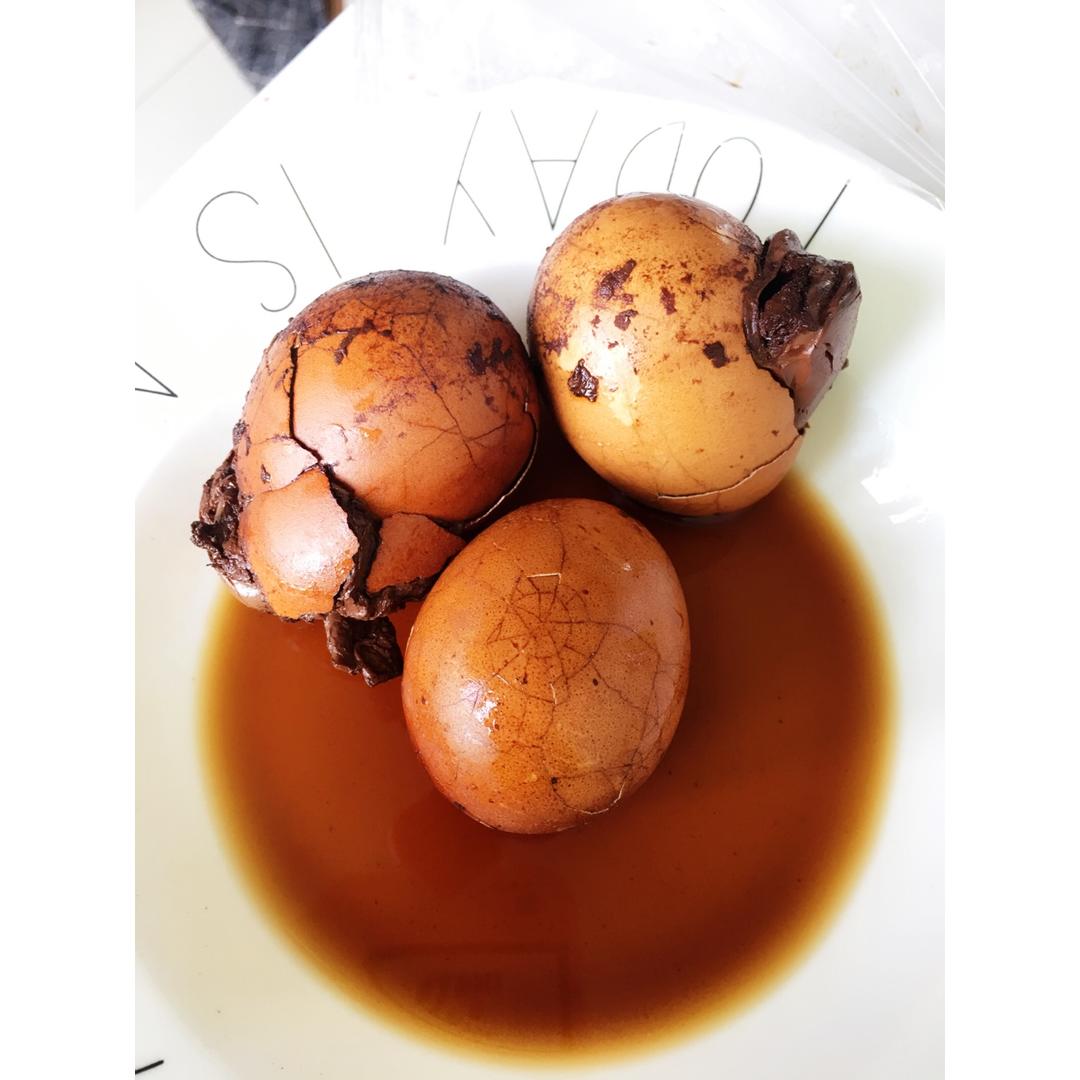 电饭煲煮五香茶叶蛋