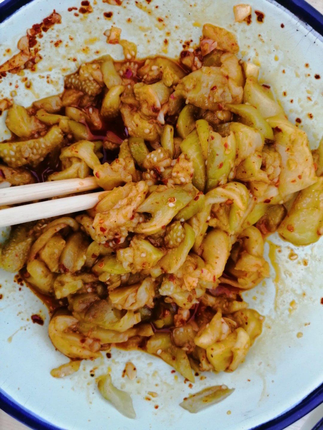 热拌蒜泥茄子