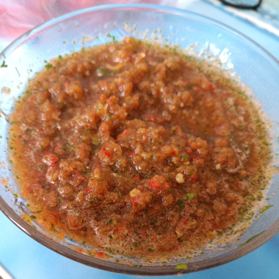（傣味菜）番茄酱，傣语称：喃咪