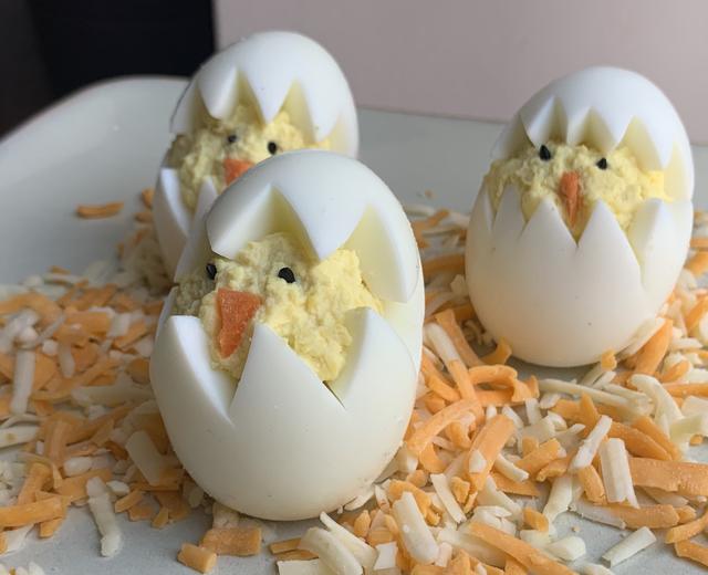 鸡蛋🥚变小鸡🐥的做法