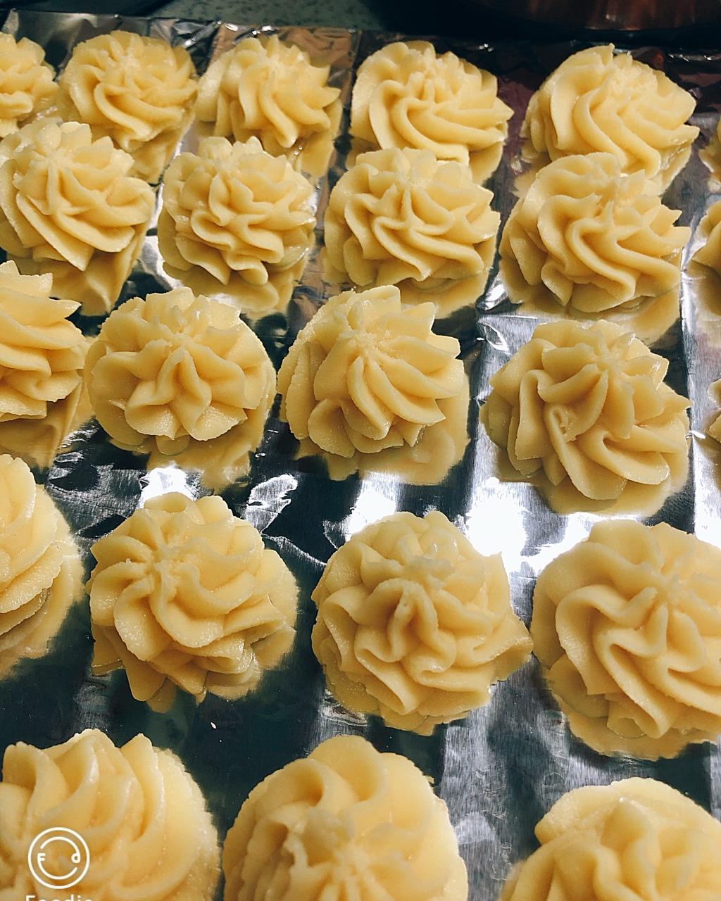 酥的掉渣入口即化网红原味曲奇媲美小熊曲奇