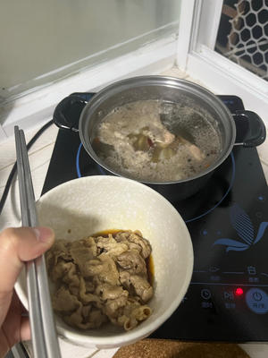 涮羊肉，清汤锅底的做法 步骤3