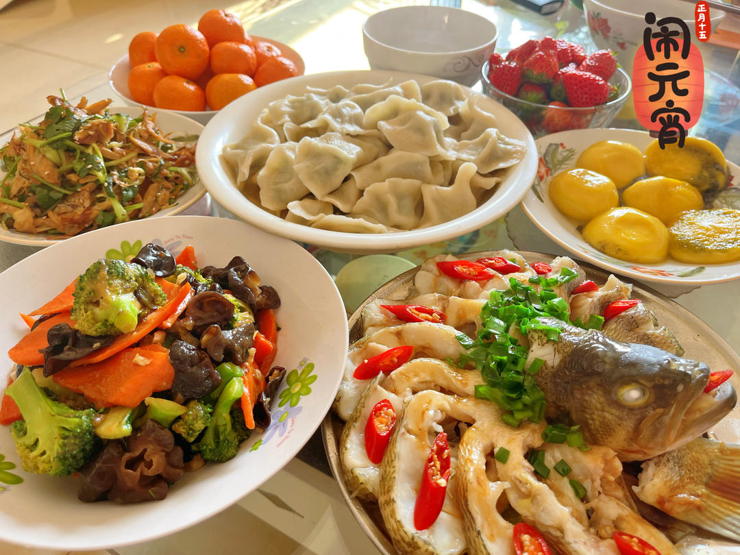 年夜饭系列之孔雀开屏清蒸鲈鱼