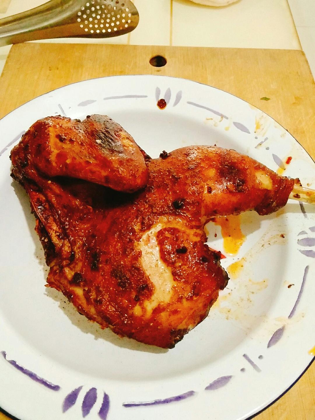 袋袋烤鸡--自制腌料+脆皮秘籍