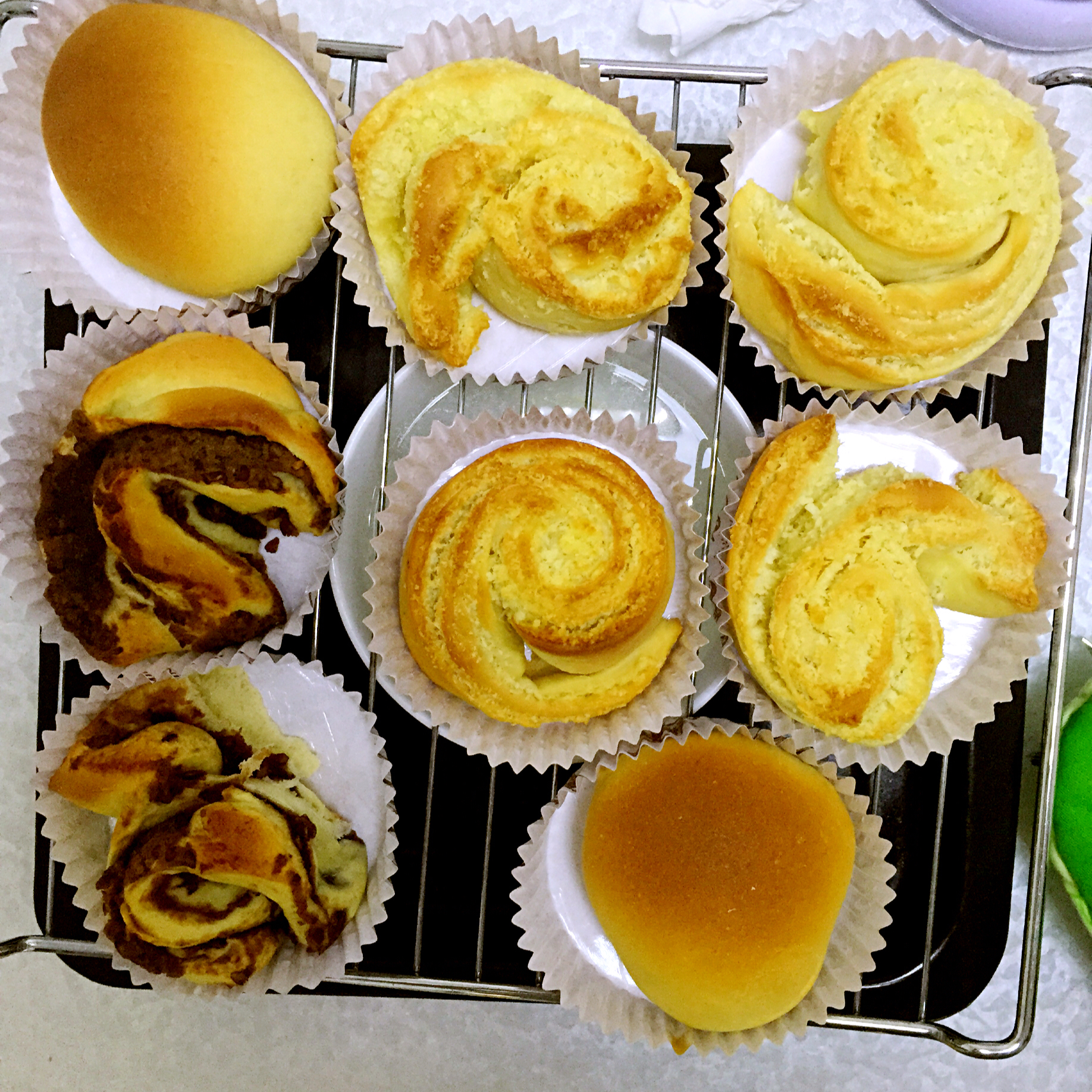 千层椰蓉小面包