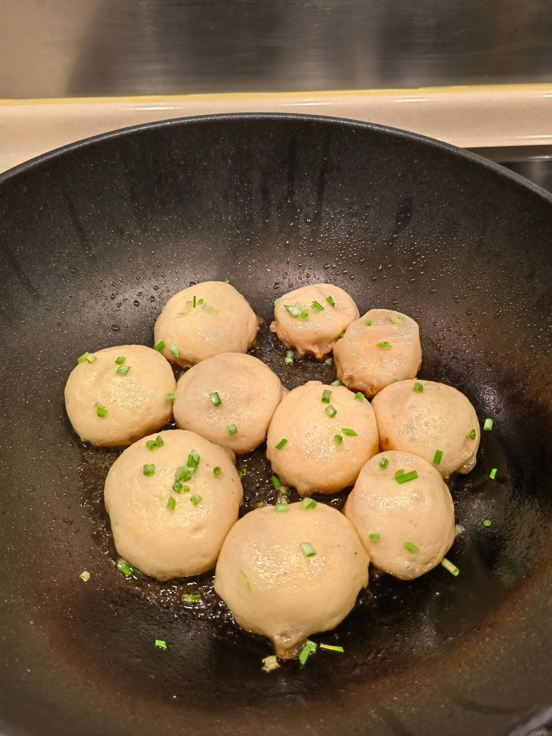 小时候的生煎包