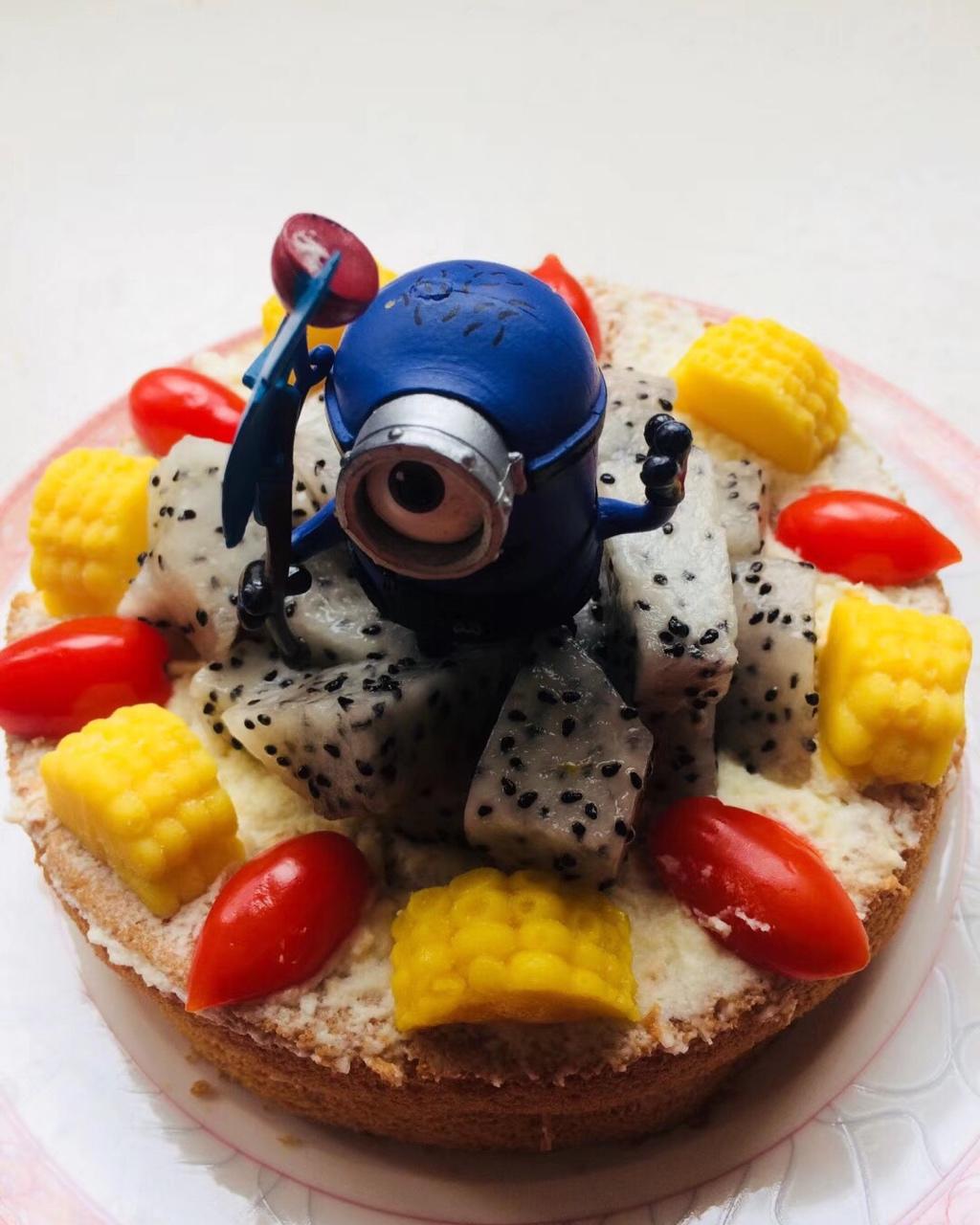 6寸原味戚风蛋糕