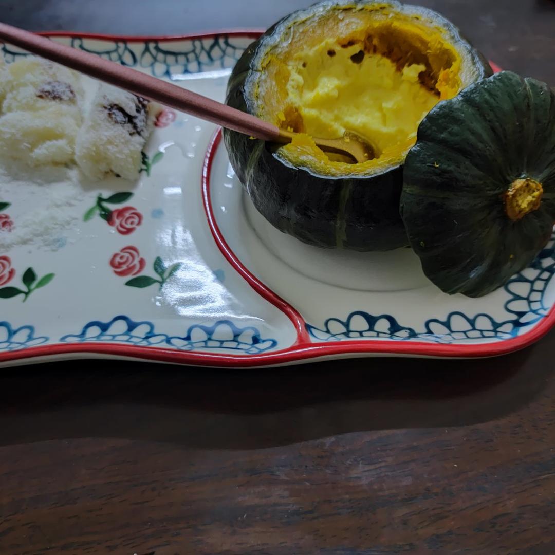 贝贝南瓜蒸蛋（懒人0失败）