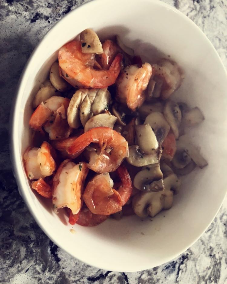 黄油煎虾