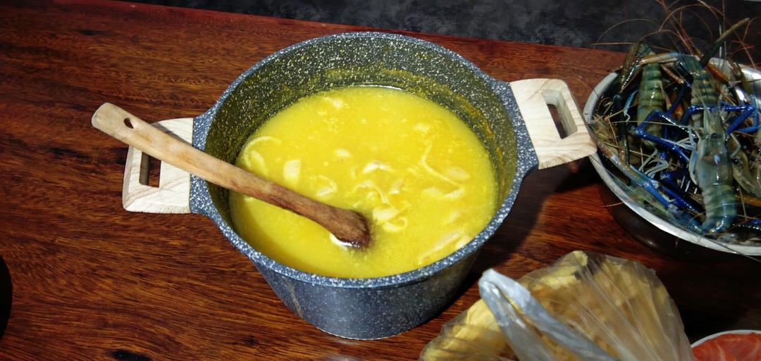 【网红花胶鸡火锅改良版】——金汤花胶鸡❥秋冬滋补