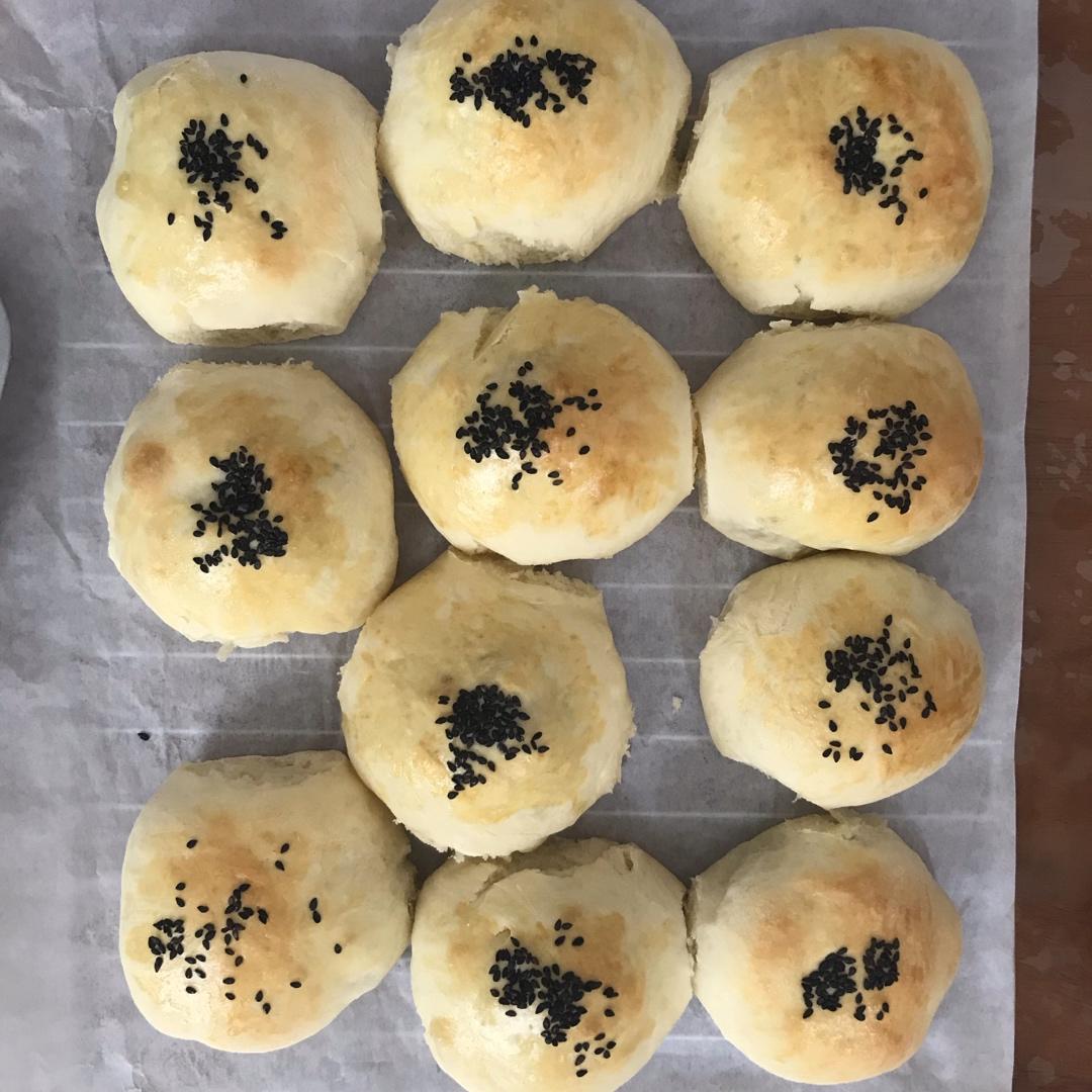 免揉豆沙小面包