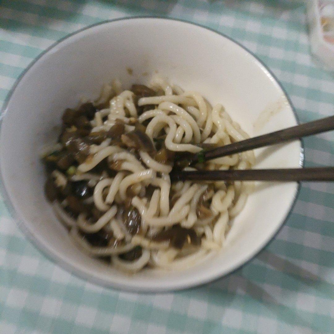 茄子打卤面