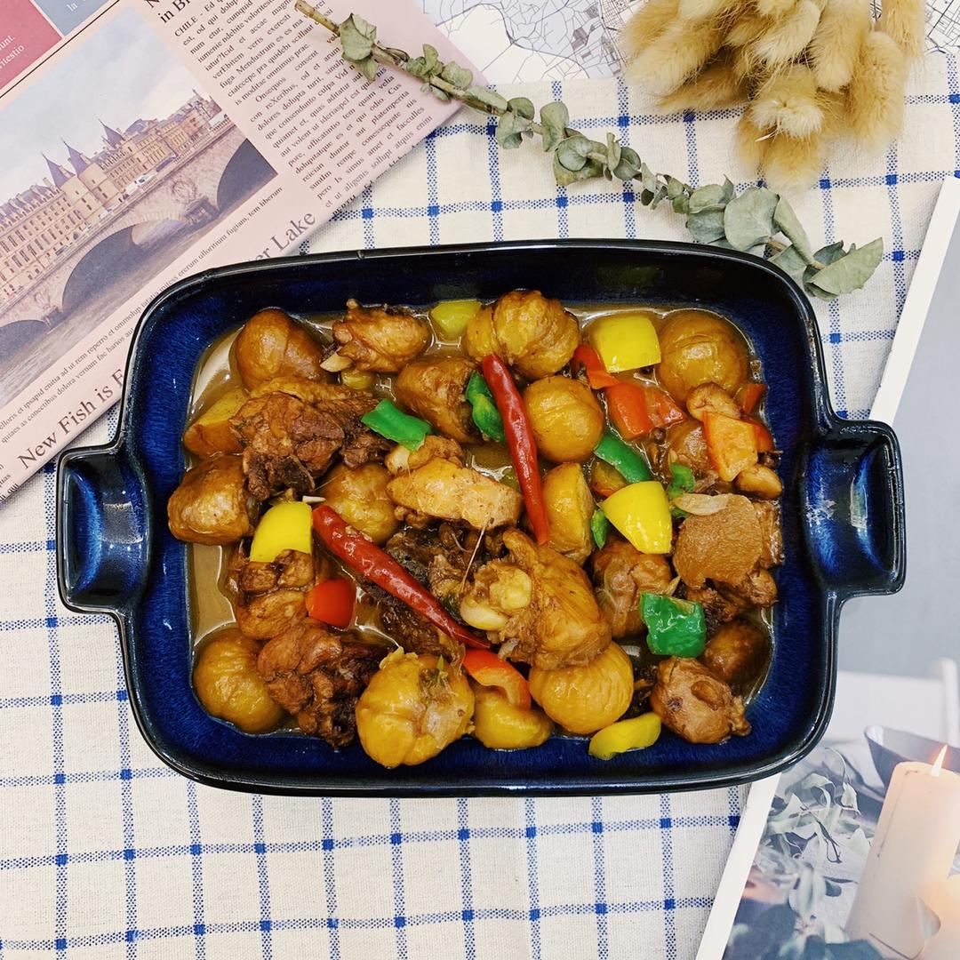 板栗烧鸡