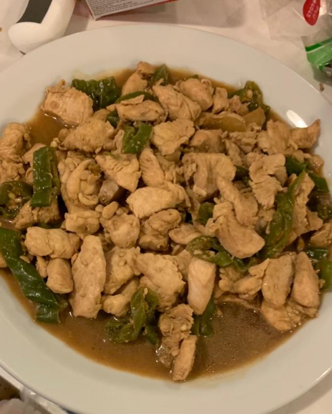 杜坎青椒炒鸡胸肉