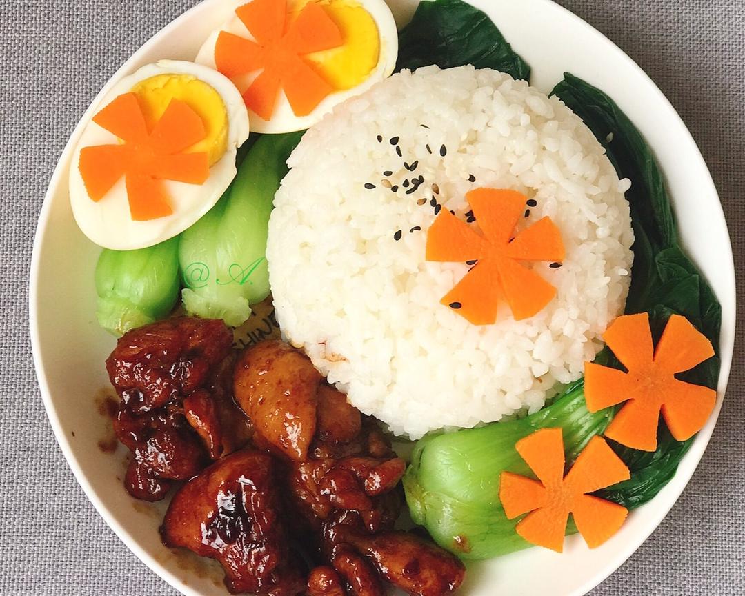 鸡肉菜谱3⃣️-照烧鸡腿饭(外出简餐/上班带饭)的做法