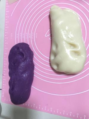 香芋紫薯冰皮月饼的做法 步骤4