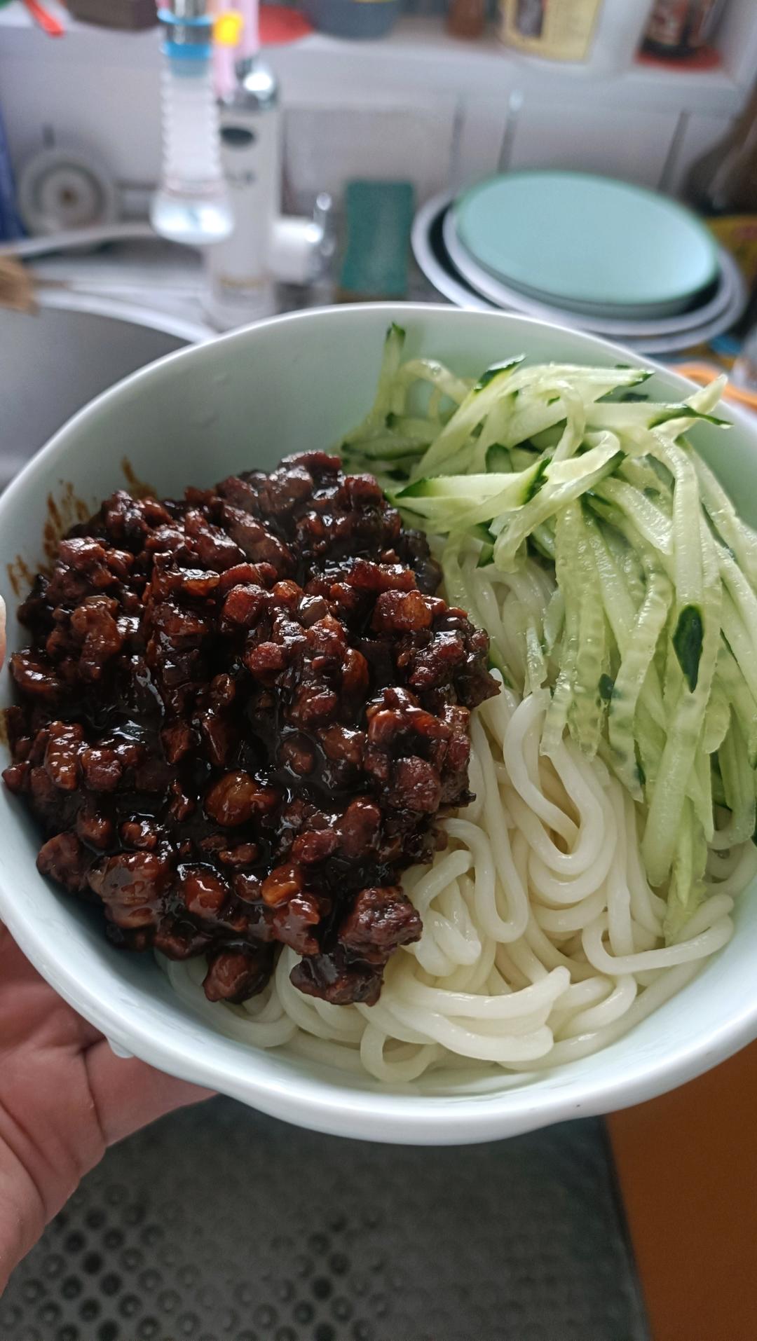 老北京炸酱面（家庭版制作🏡经典老味道🤓🤓）