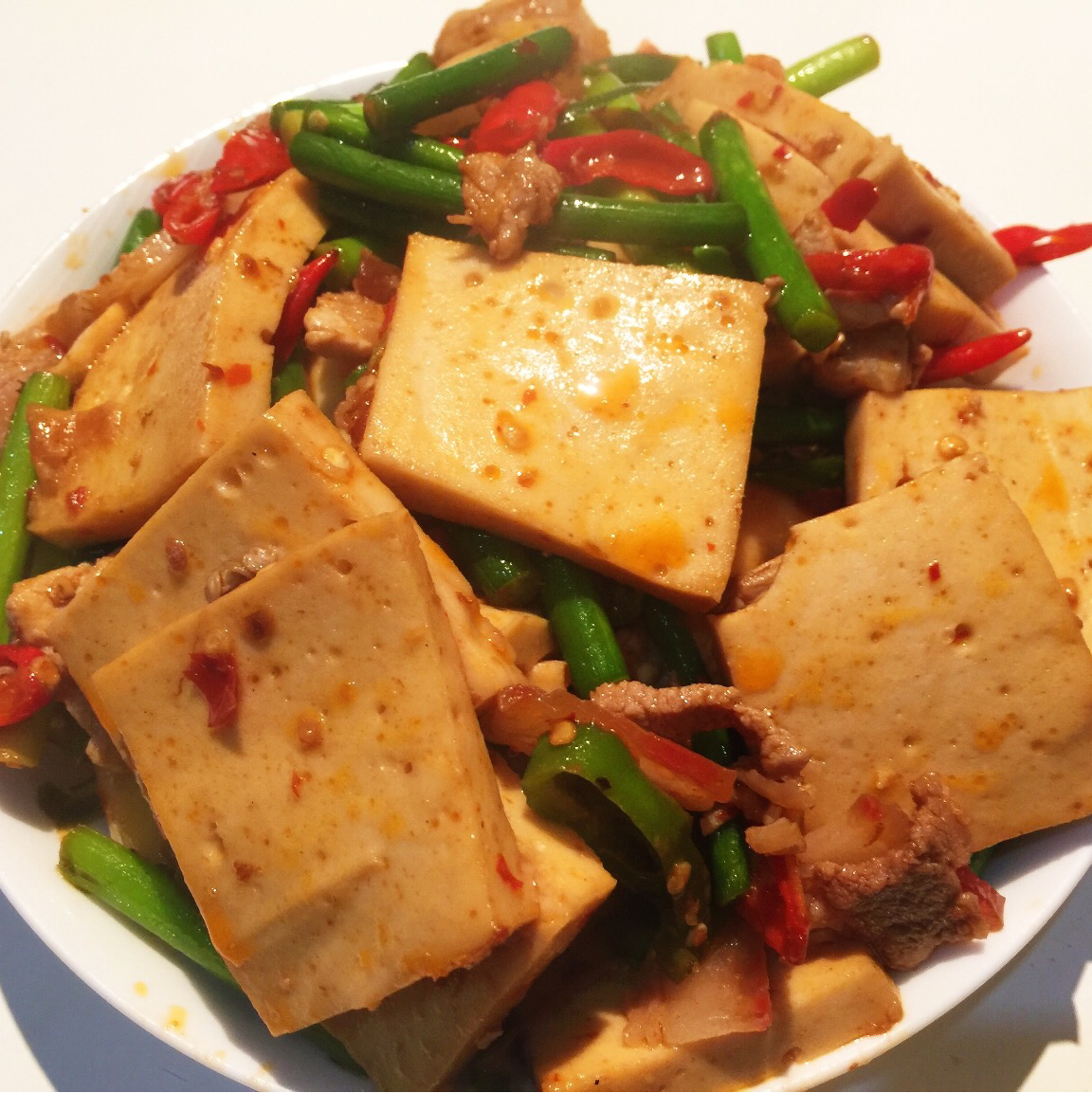 干锅千页豆腐