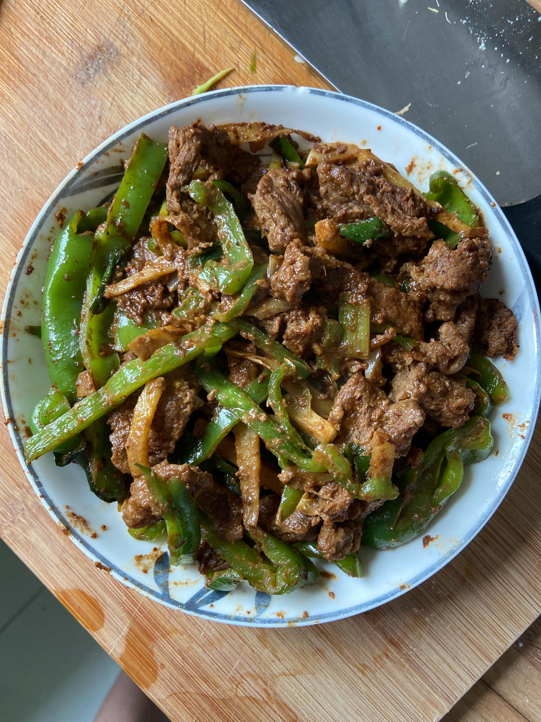 超级嫩的青椒牛肉丝