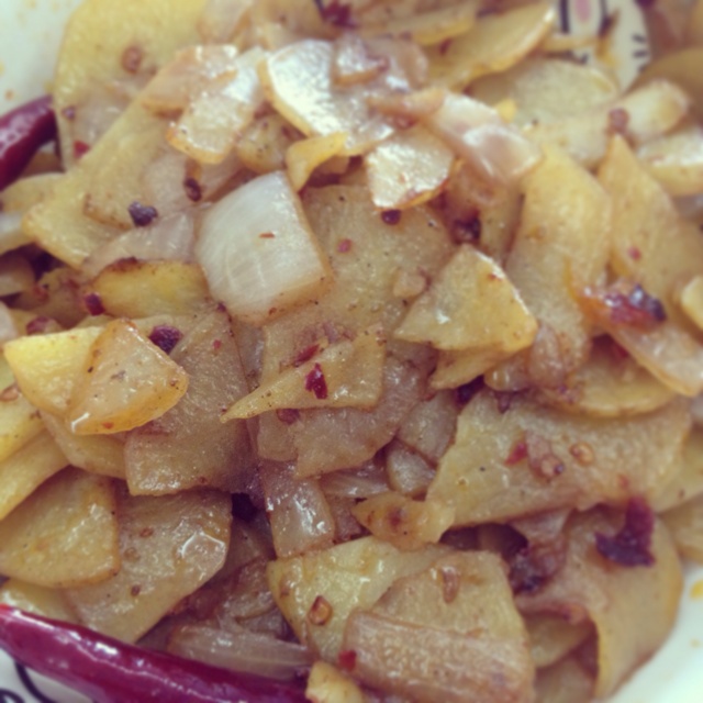 孜然洋葱土豆片