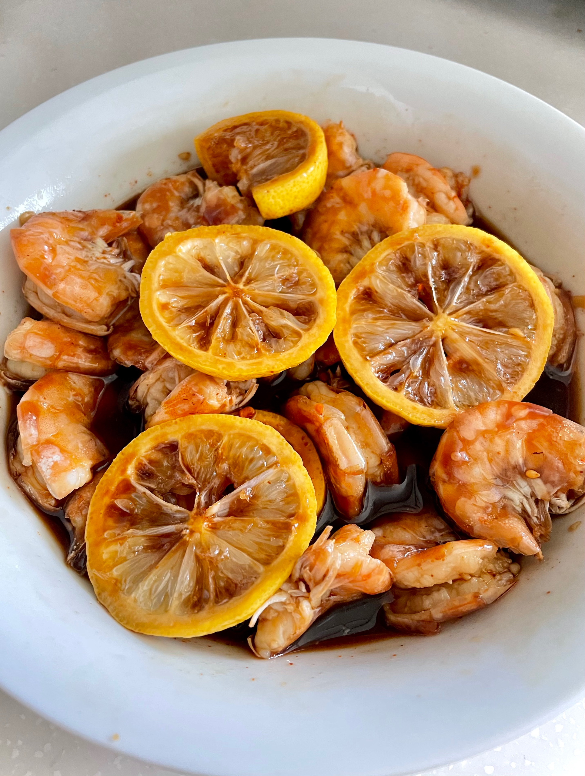 快手柠檬虾——中式一日三餐（二百三十七）