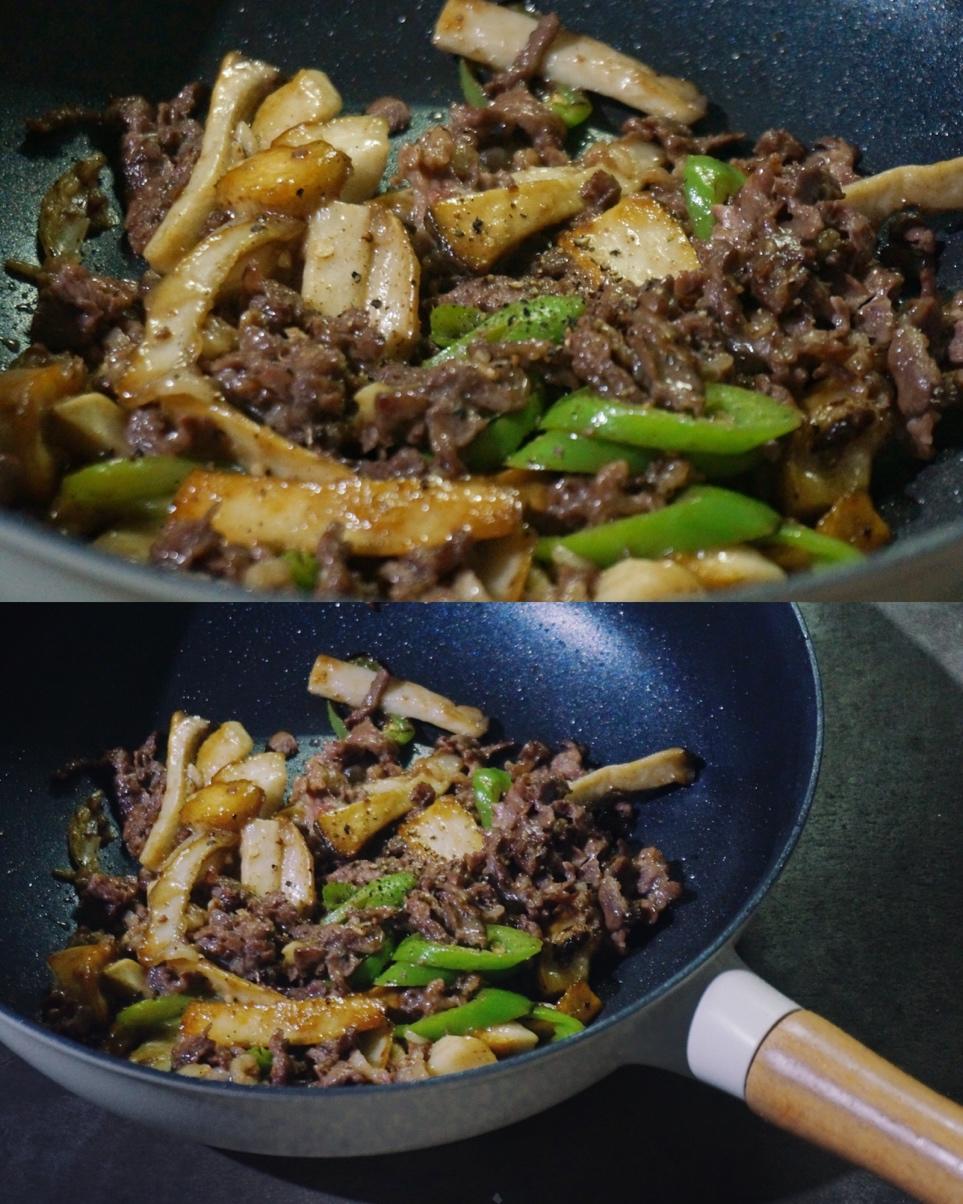 我的轻奢煮艺——杏鲍菇牛肉粒