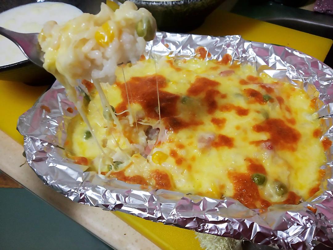 芝士焗饭（烤箱版）