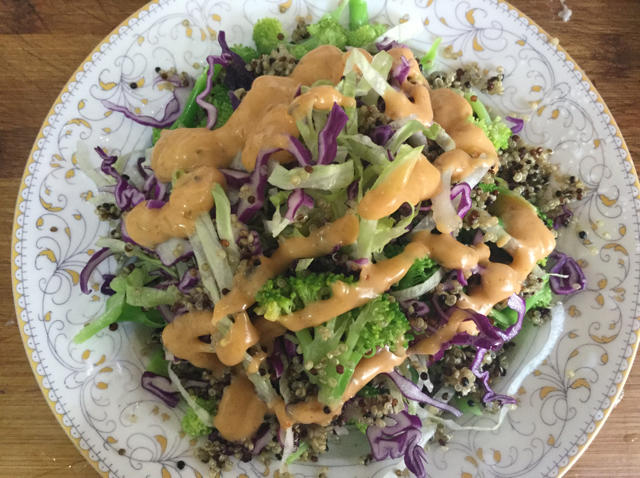 藜麦虾仁轻食沙拉