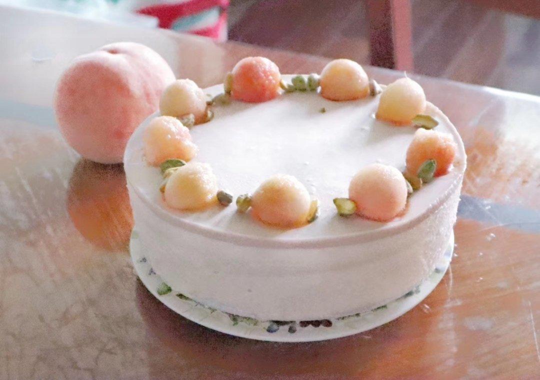桃子树莓慕斯