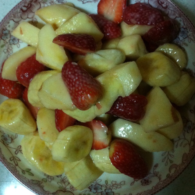 酸奶水果沙拉