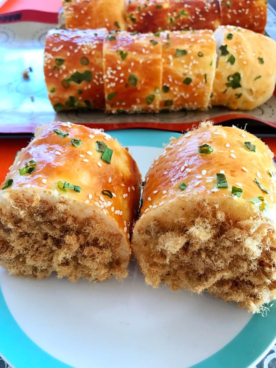 小虫虫1314做的肉松面包