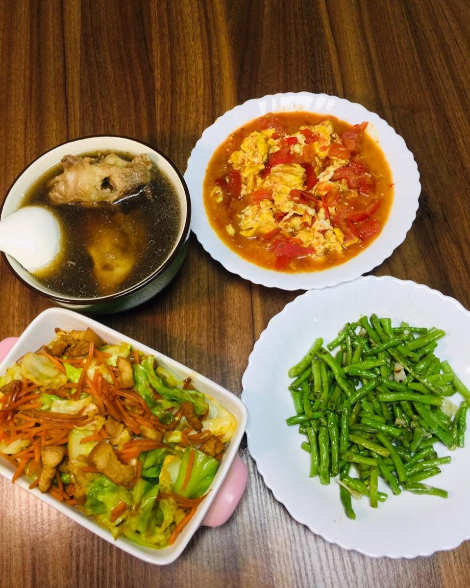 晚餐纪录