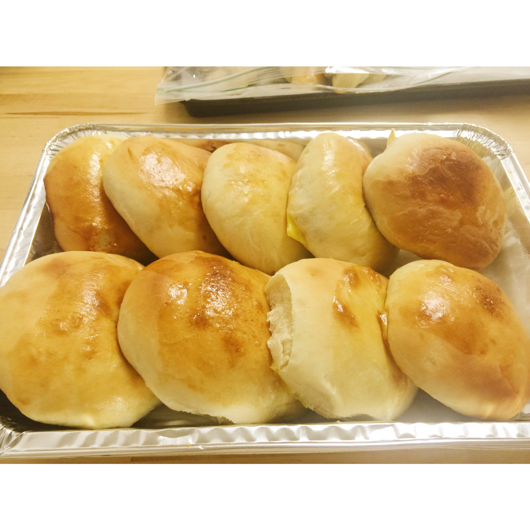 肉松沙拉酱面包（65度汤种）