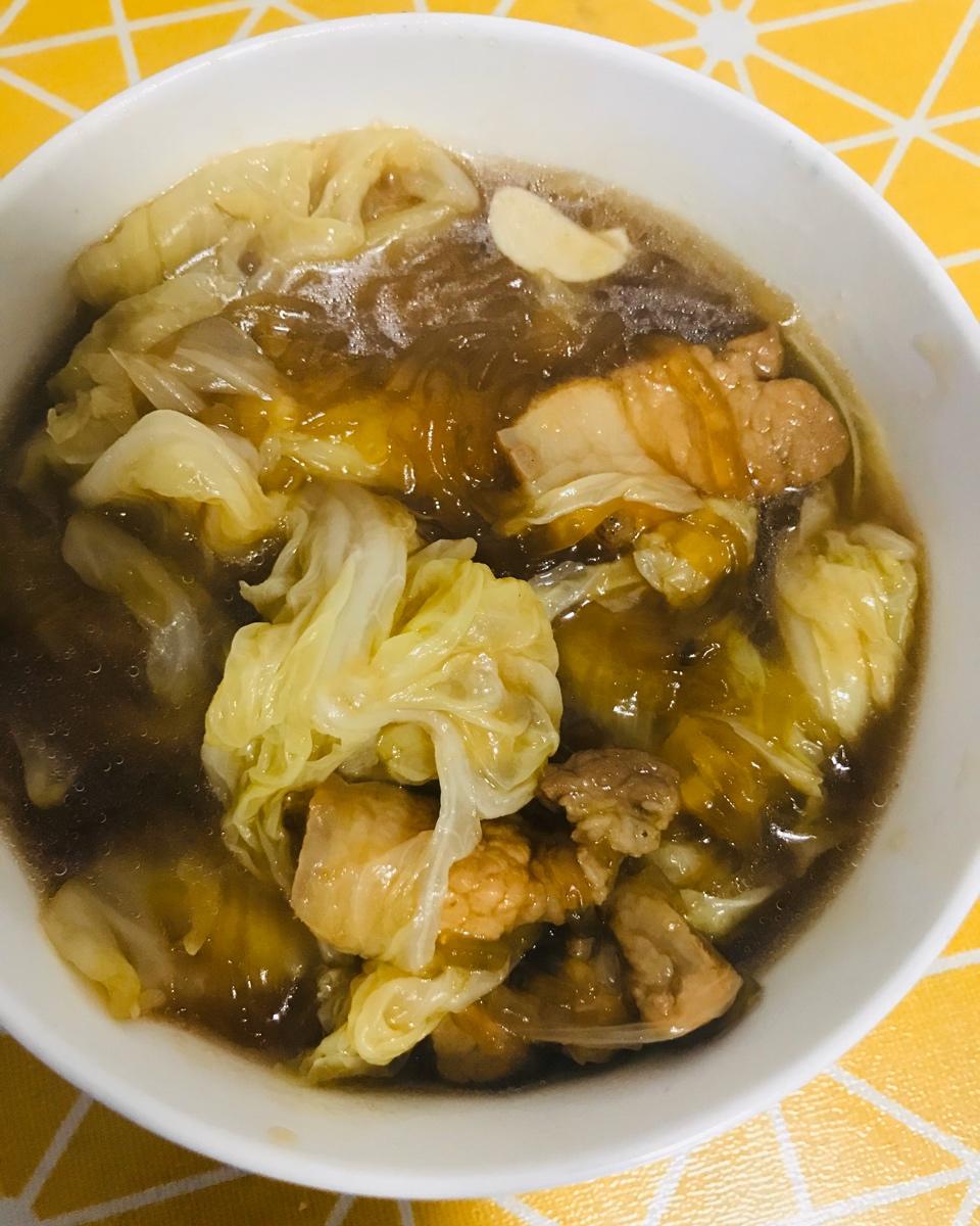 猪肉白菜炖粉条