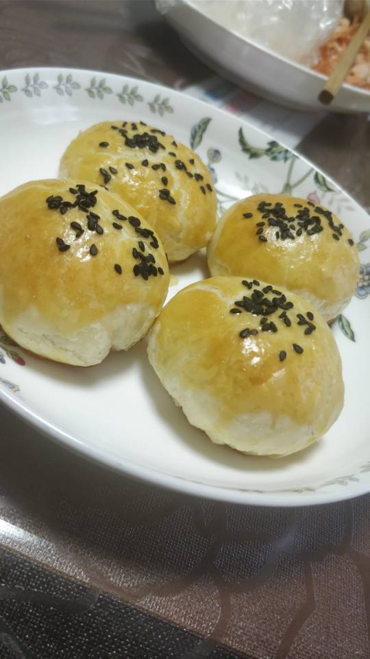 手机用户3525_2g6e做的红豆酥皮月饼