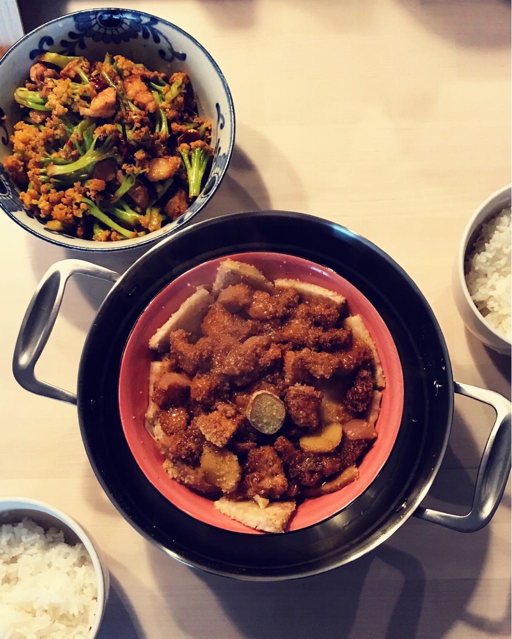 我家的粉蒸肉（排骨）