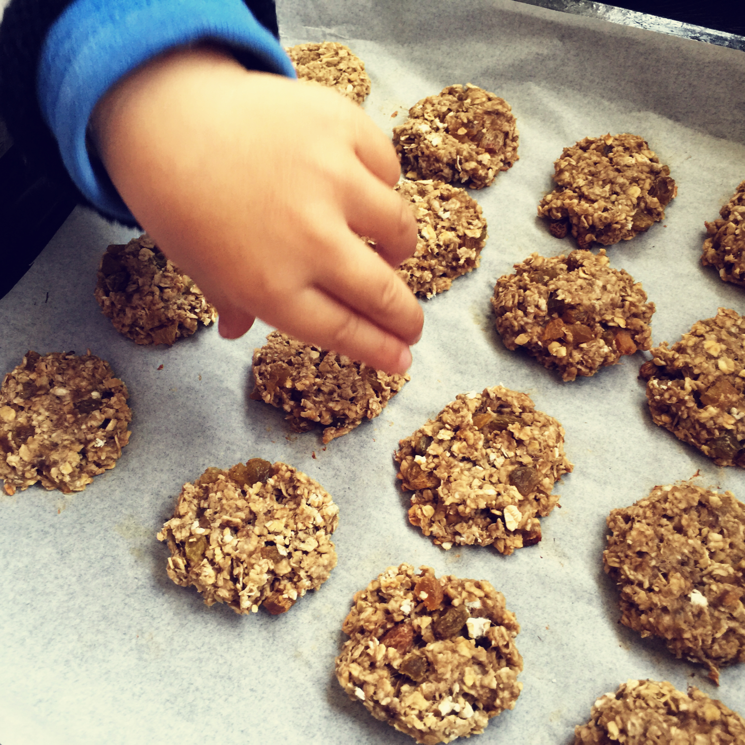 无糖无油低脂香蕉燕麦饼干