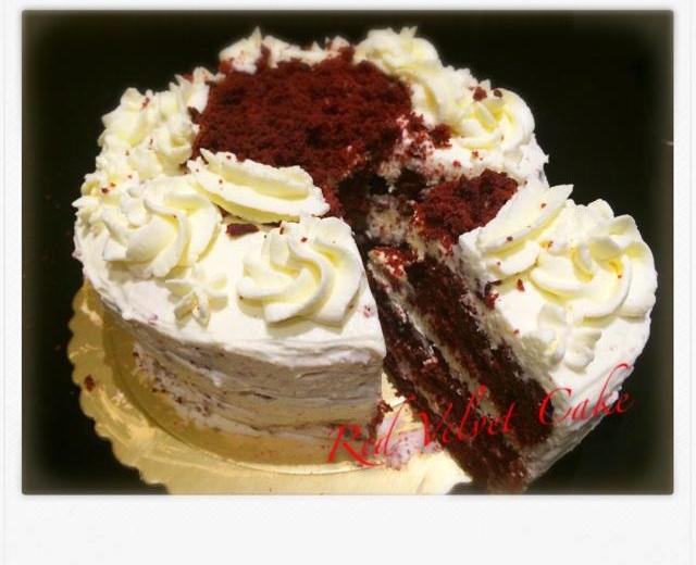 Red Velvet Cake红丝绒蛋糕（6寸）的做法